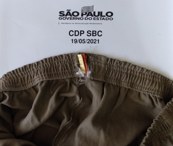 Mais de 370 papéis de suposto K4 são apreendidos em CDP de São Bernardo do Campo