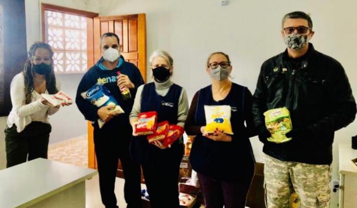 Recém-fundada em Mauá, APROMAM arrecada meia tonelada de alimentos para duas associações da cidade