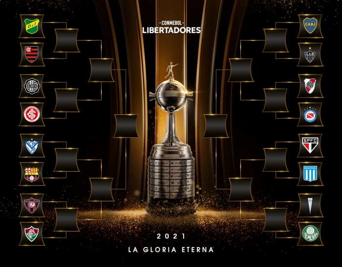 Conmebol sorteia jogos das oitavas de final da Libertadores; atual campeão Palmeiras enfrenta Universidad Católica-CHI