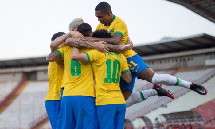 Brasil vence a Sérvia em último amistoso de preparação para os Jogos Olímpicos