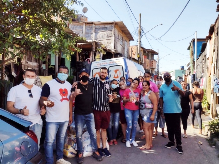 Associação Quem Ama Cuida arrecada doações para ajudar 100 famílias de comunidade atingida por incêndio