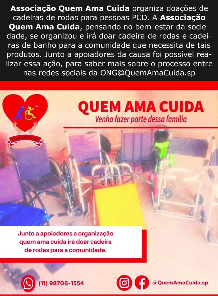 Associação Quem Ama Cuida - Venha fazer parte dessa família