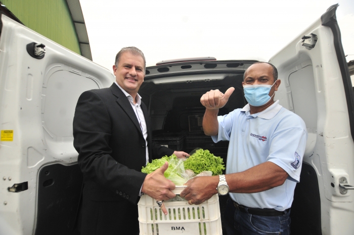 Instituto Motiva promove doação de hortaliças ao Banco de Alimentos de Santo André