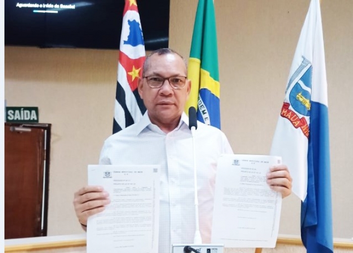 Vereador Pastor Valdeci Santos tem dois projetos de lei aprovados