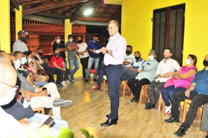 Junior Orosco se reúne com lideranças do Partido da Mulher Brasileira