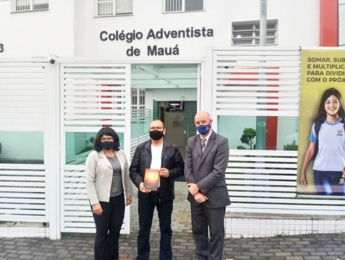Vereador Pastor Valdeci Santos visita Colégio Adventista de Mauá e firma importante parceria