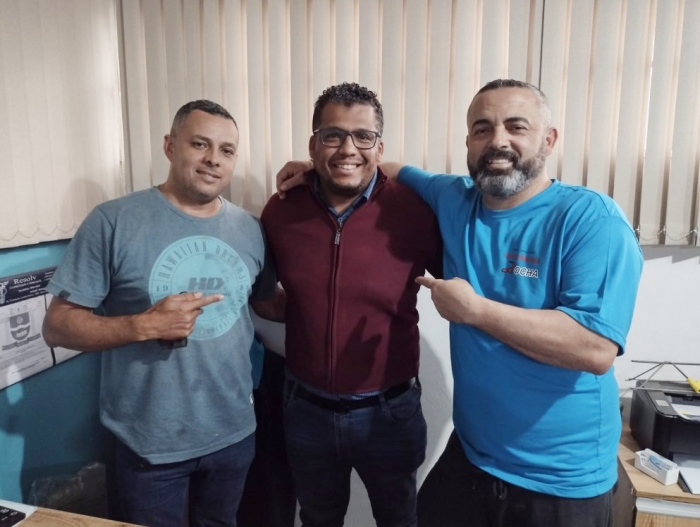 Robson Santos recebe lideranças do Jardim Zaíra e Nova Mauá