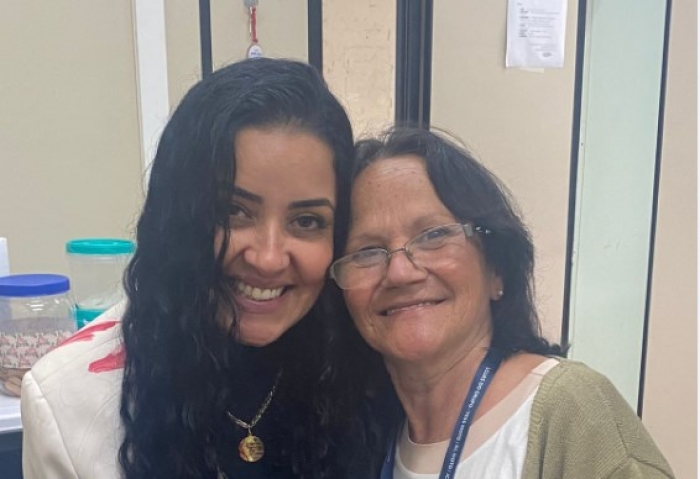 Wanessa Bomfim homenageia história de Luzia de Matos Pereira