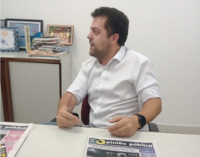 Em agenda no Grande ABC, deputado estadual Ricardo Mellão visita o Jornal Opinião Pública