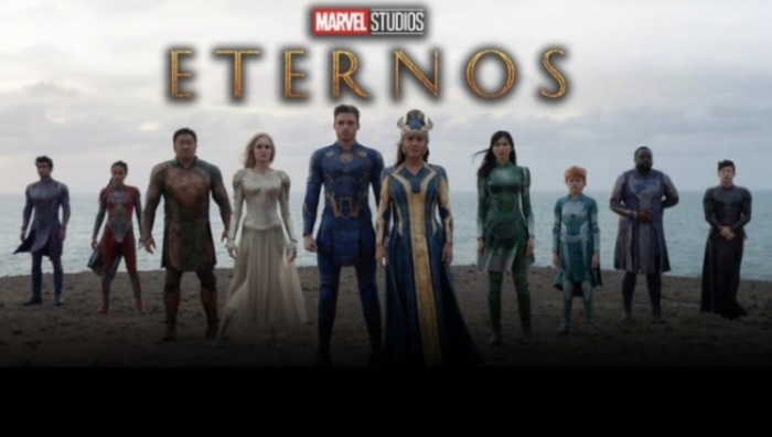“Eternos” segue na liderança da bilheteria brasileira pela terceira semana consecutiva