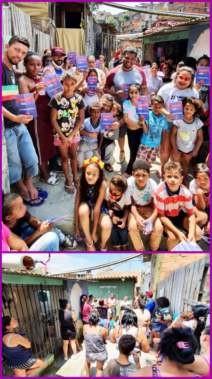 Associação Quem Ama Cuida realiza campanha de Natal #FomeNão 