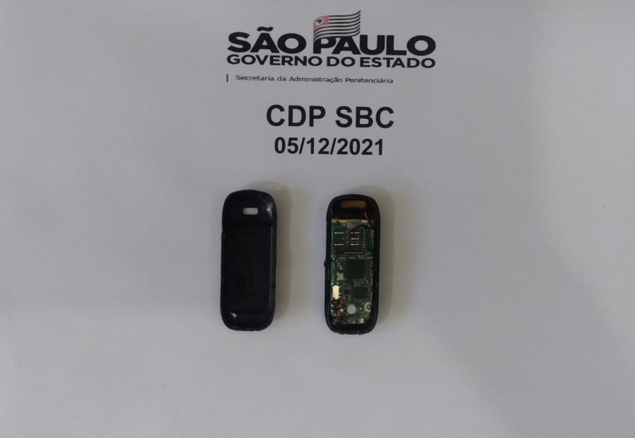 Aparelhos celulares são apreendidos com visitantes e em correspondência no CDP de São Bernardo do Campo