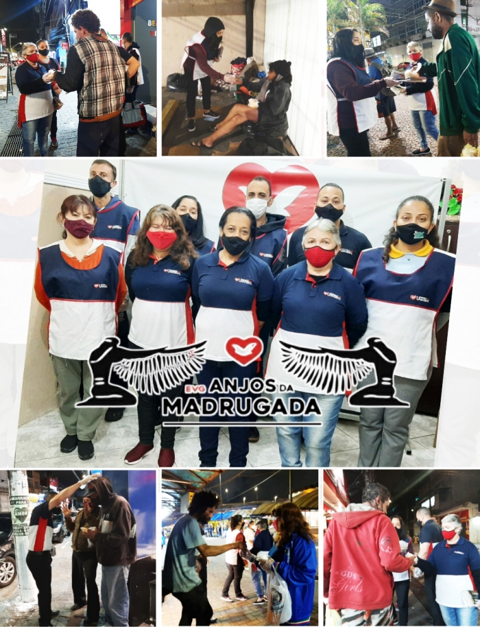 Vereador Pastor Valdeci parabeniza o grupo Anjos da Madrugada