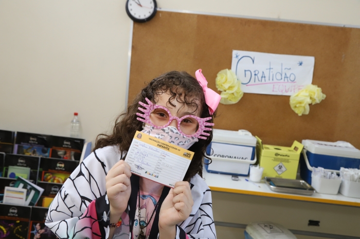 Mauá vacina no sábado (29) crianças com 5 anos ou mais