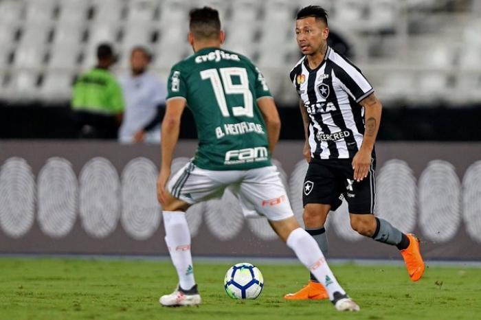 Botafogo e Palmeiras empatam no Nilton Santos na primeira rodada do Brasileirão