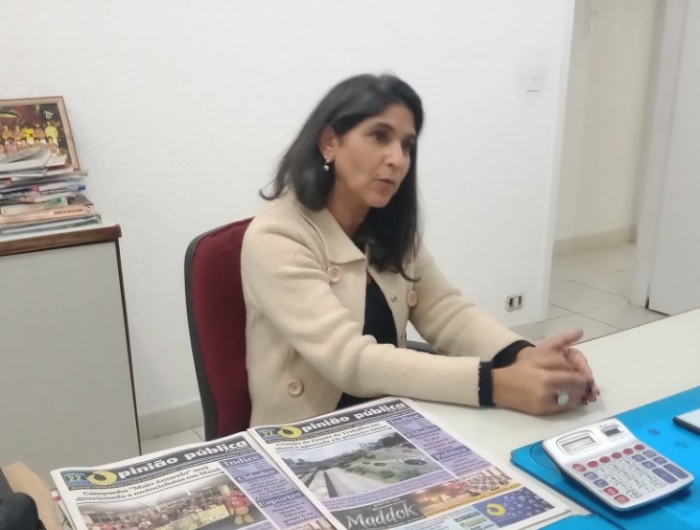 Monica Rosenberg, pré-candidata a deputada federal, faz visita a Mauá