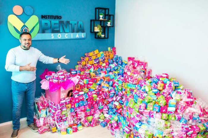 Instituto Penta Social comemora sucesso da campanha por dignidade menstrual