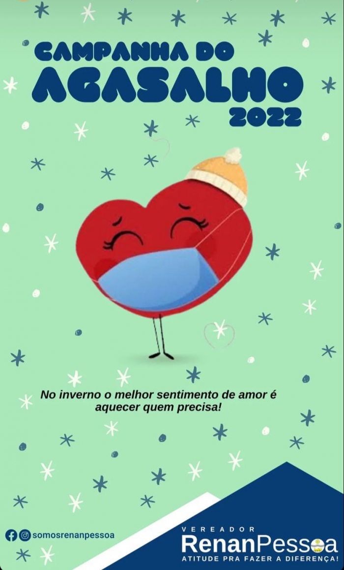 Renan Pessoa ajuda moradores em situação de rua a enfrentarem o frio em Mauá