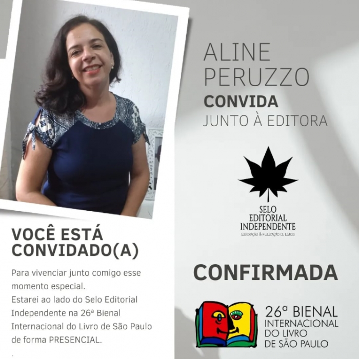 Professora e escritora mauaense Aline Peruzzo apresentará livro de antologias na 26ª Bienal Internacional do Livro de São Paulo