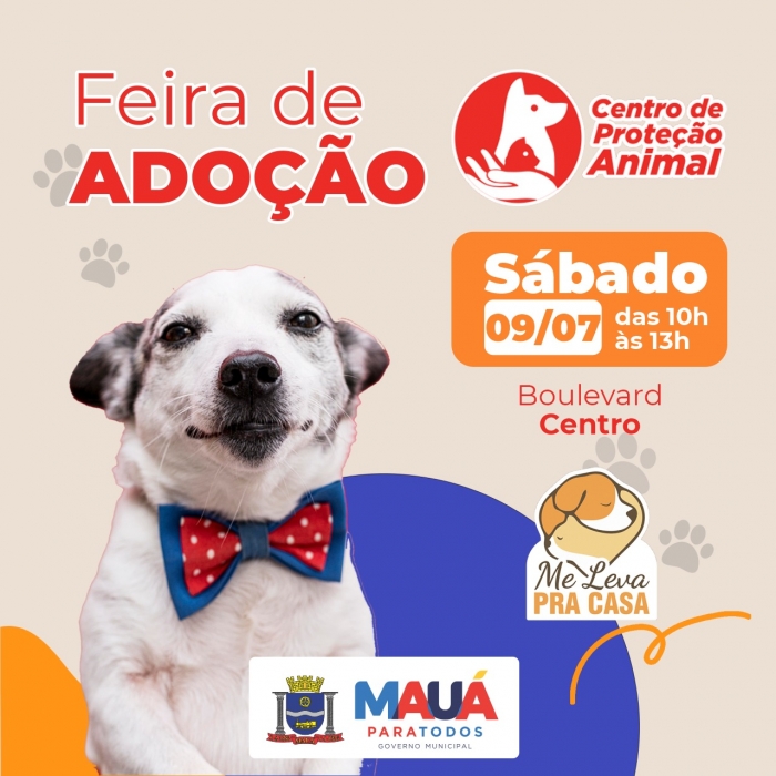Prefeitura de Mauá promove nova edição da feira de adoção animal