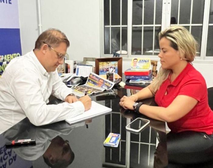 Junior Orosco e Viviane Alves: aliança e trabalho pelo ABC
