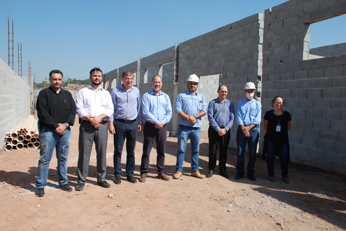 Secretário da Administração Penitenciária visita CDP de Mauá para acompanhar obras de ampliação