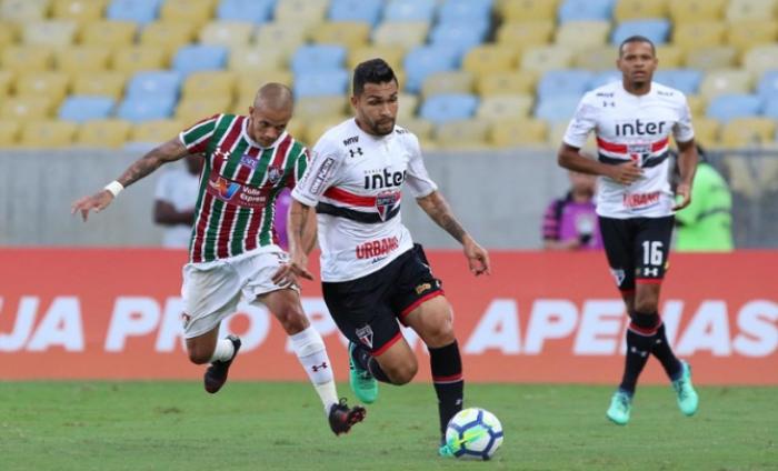 Fluminense e São Paulo empatam por 1 a 1 no Maracanã