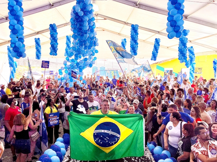 Ato pela democracia reúne mais de 2 mil pessoas em Mauá