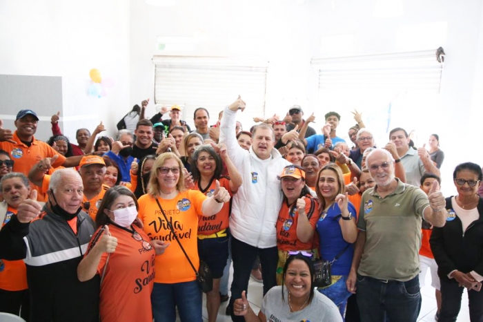 Candidato a deputado federal, Junior Orosco é entrevistado pelo Jornal Opinião Pública