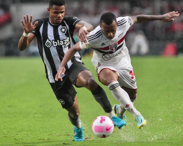 São Paulo perde para o Botafogo por 1 a 0 no Morumbi