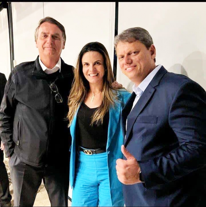 Josi Simões, presidente da Amesc, declara apoio a Bolsonaro e Tarcísio 