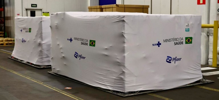 Primeiras doses de vacinas contra Covid-19 para crianças de até três anos chegam ao Brasil