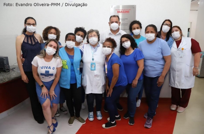 Prefeito Marcelo Oliveira entrega nova UBS Magini à população