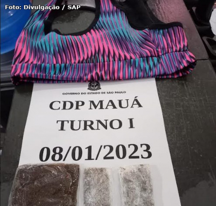 Visitante é flagrada na tentativa de entrar com entorpecentes em unidade prisional de Mauá