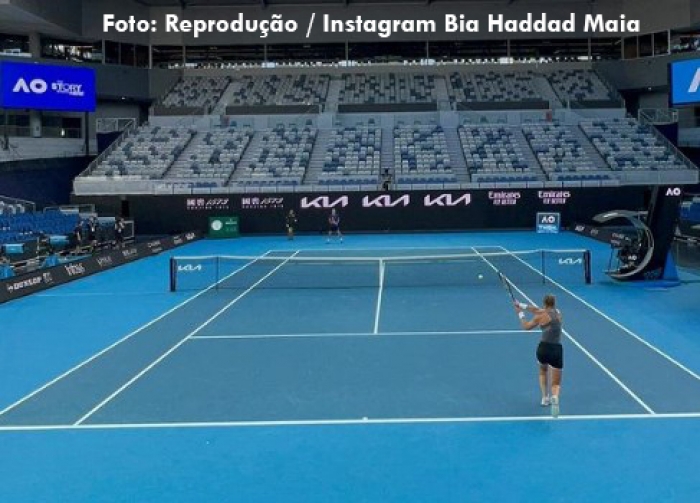 Bia Haddad é eliminada na primeira rodada do Australian Open