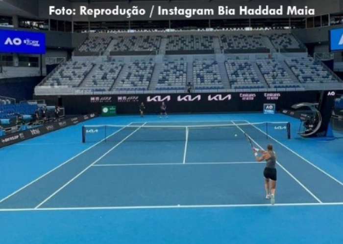 Bia Haddad cai na estreia de simples do Australian Open