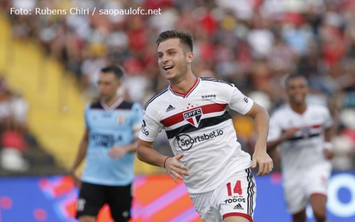 São Paulo vence de virada e joga no Allianz Parque nas quartas de final do Paulistão