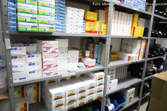 Estoque de medicamentos de Mauá está em 87%