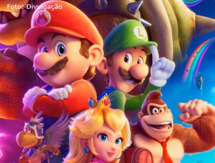 “Super Mario Bros – O Filme” segue na liderança da bilheteria nacional