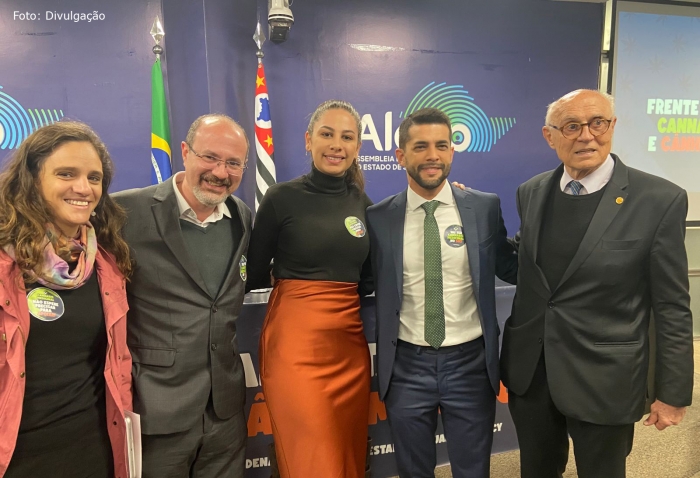 Tchello Pierro participa de lançamento da Frente Parlamentar da Cannabis Medicinal e Cânhamo Industrial na ALESP