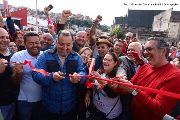 Prefeito Marcelo Oliveira entrega primeiro trecho do complexo viário Zaíra - Santa Cecília