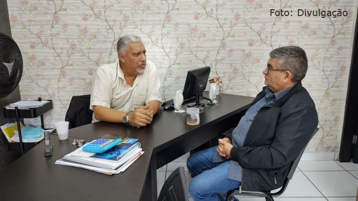 Ronaldo Pedrosa se encontra para bate-papo com empresário Chicão Filho