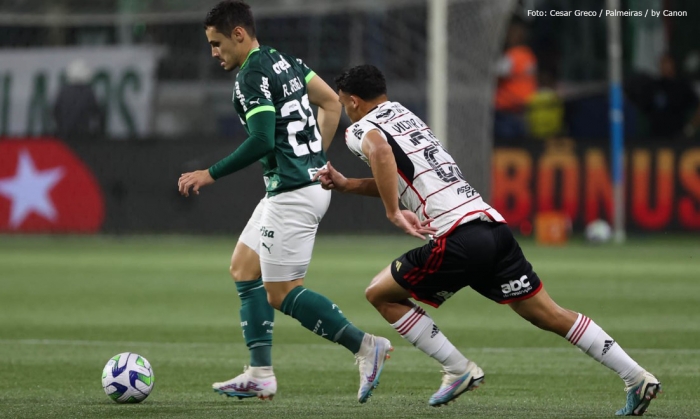 Palmeiras empata com o Flamengo no Allianz Parque