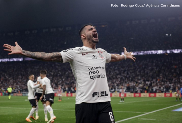 Corinthians vence São Paulo no jogo de ida das semifinais da Copa do Brasil