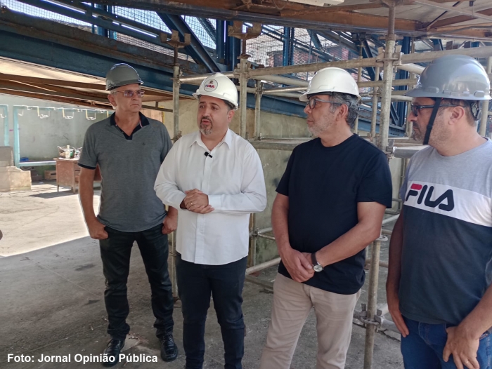 Prefeitura de Mauá inicia recuperação estrutural da passarela central