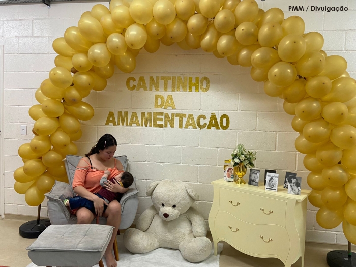 No Agosto Dourado, Mauá chega a 14 UBSs com cantinho da amamentação